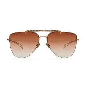 NIGHTRAIN Gold Amber Saint Owen Sunglasses
